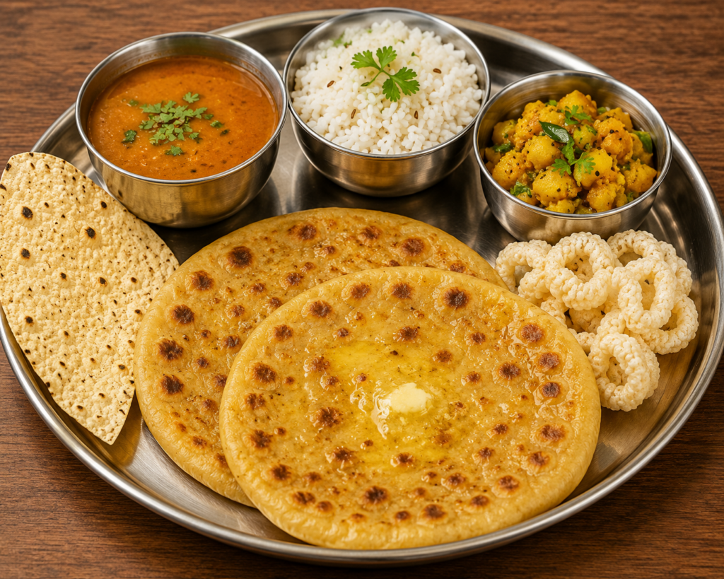 Puranpoli Thali
